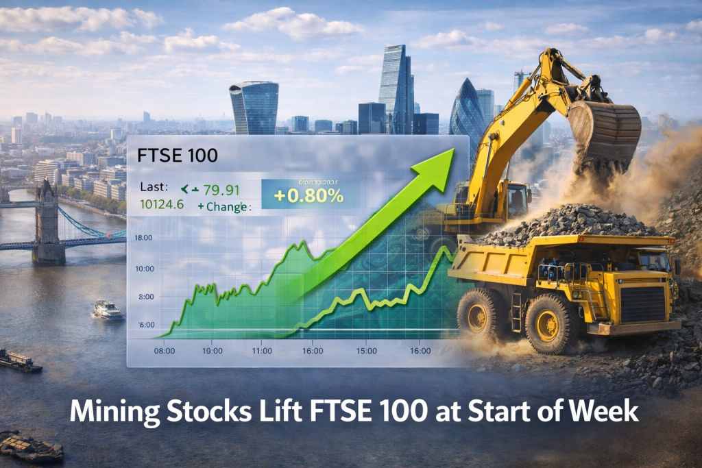 Mining stocks lift FTSE 100 at start of the week - Share Talk