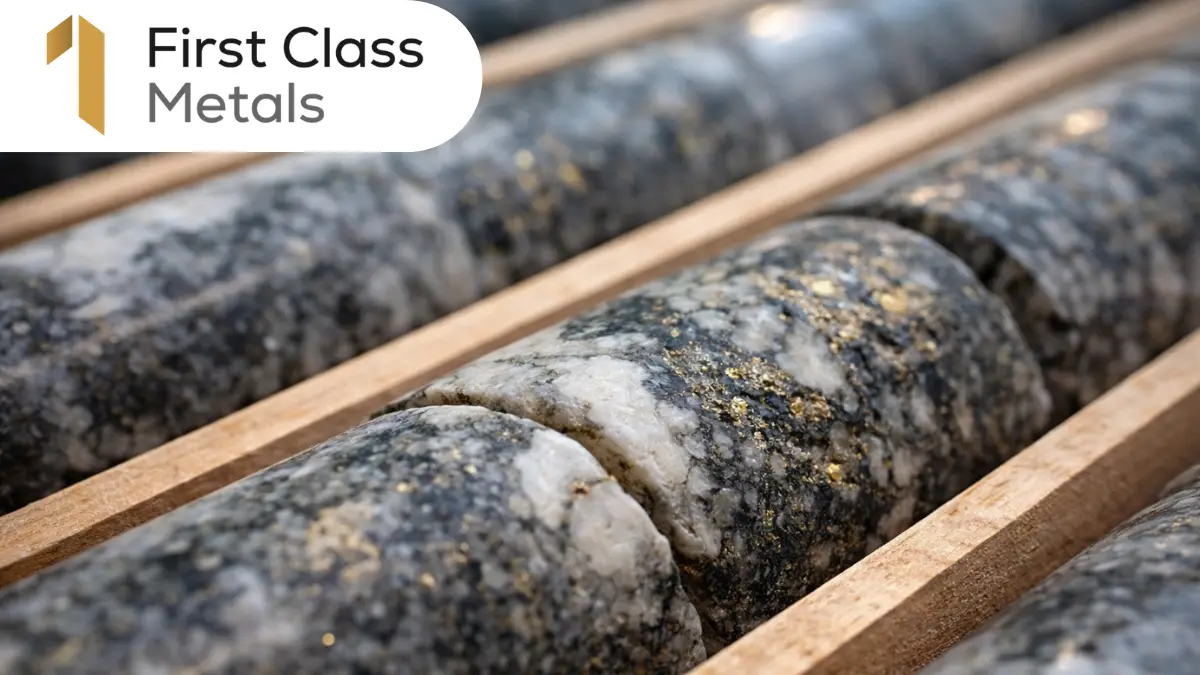 First Class Metals Major shareholders lift First Class Metals position to 16.35% - Share Talk