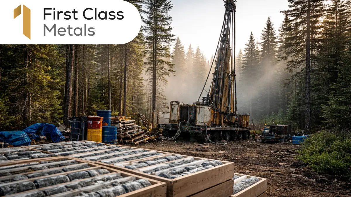 First Class Metals First Class Metals confirms exit of 11.8% shareholder - Share Talk